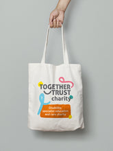 Load image into Gallery viewer, Together Trust Charity tote bag
