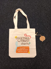 Load image into Gallery viewer, Together Trust Charity tote bag
