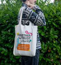 Load image into Gallery viewer, Together Trust Charity tote bag
