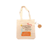 Load image into Gallery viewer, Together Trust Charity tote bag
